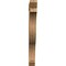 Ekena Millwork Funston Slat Rough Sawn Bracket, Western Red Cedar, 4"W x 36"D x 40"H BKT04X36X40FST06RWR - alternate 3